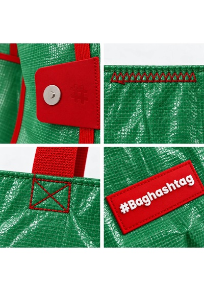 Baghashtag Poly Maxi Yeşil Çanta