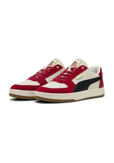 Puma Caven 2.0 Bej Erkek Sneaker 000000000102237412 Bej-kırmızı-sıyah Çok Renkli