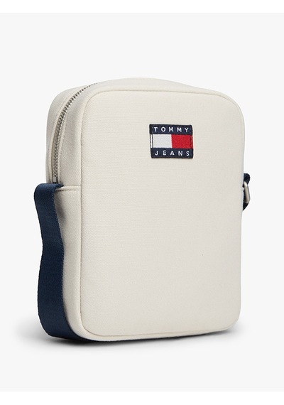 Tommy Hilfiger Tjm Bold Varsıty Reporter Erkek Bej Çanta - Am0am14223