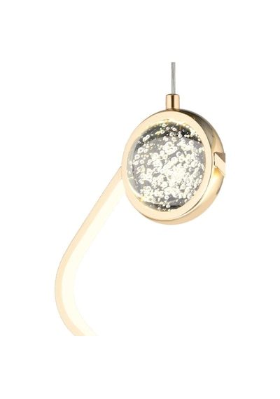 Frieda Tekli 3 Renkli 17 Watt Gold Ledli Modern Oturma Odası Salon Sarkıt Avize