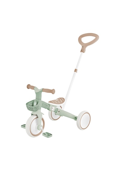 Globber Learning Trike 3in1 Plus Ecologic Bisiklet - Pastel Yeşil Yeşil