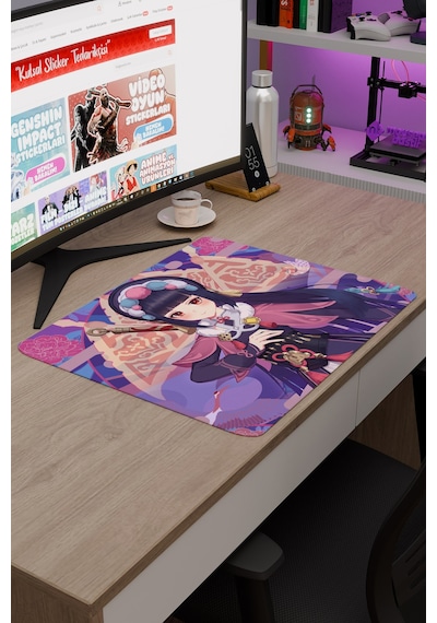 Yun Jin Genshin Impact Anime Oyuncu V1 - 48x40 Xl Gaming Mouse Pad Fare Altlığı
