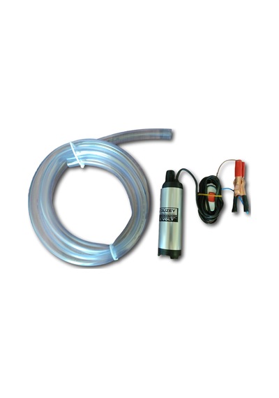 12 Volt Büyük Dalgıç Sıvı Aktarma Pompası + Hortumlu Set