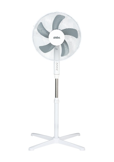 Sf-7704 Ayaklı Vantilatör 16 İnç 35w Sessiz Fan 3 Kademeli Yükseklik Ayarlı Ev Tipi