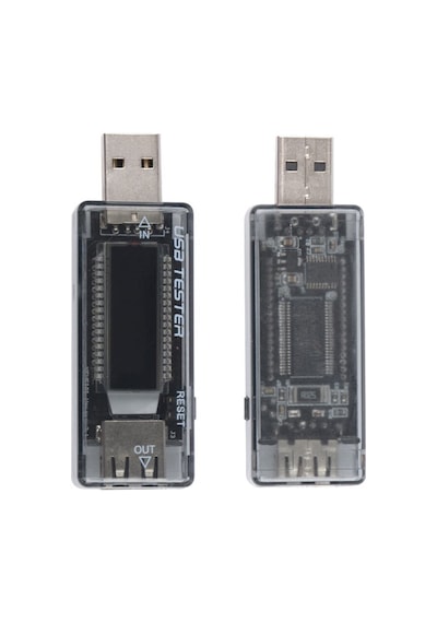 Led Ekranlı Usb Voltmetre Ampermetre Usb Şarj Kapasitesi Test Cih