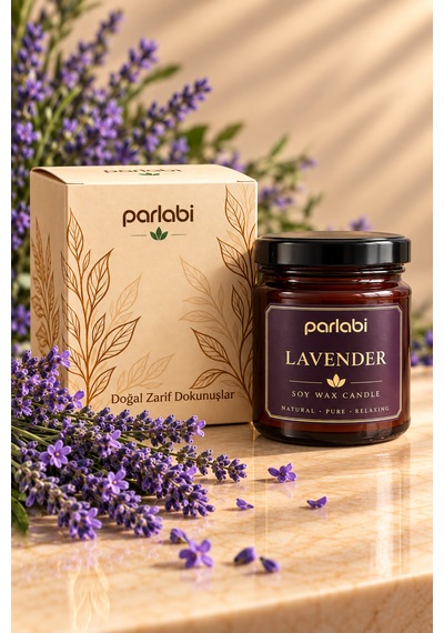 Lavanta Mum %100 Soya Wax Amber
