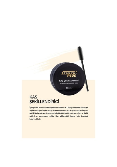 Softto Plus Kaş Şekillendirici 30 Ml 00