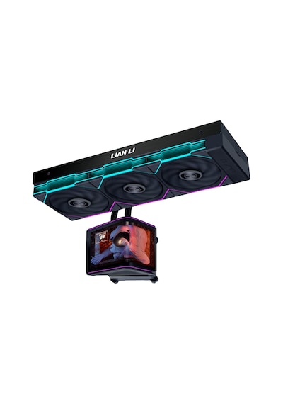 Lian Li Hydroshift Iı Oled Curved 360tl 360mm Siyah Sıvı Azaz3llı0061