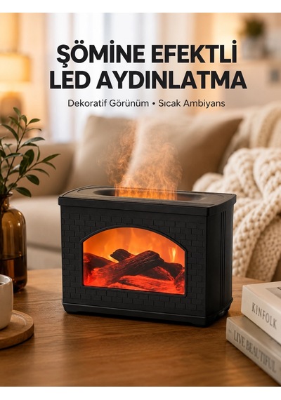 Mey İthalat Aromaterapi Destekli Ultrasonik Nemlendirici Usb Bağlantılı Sessiz Model