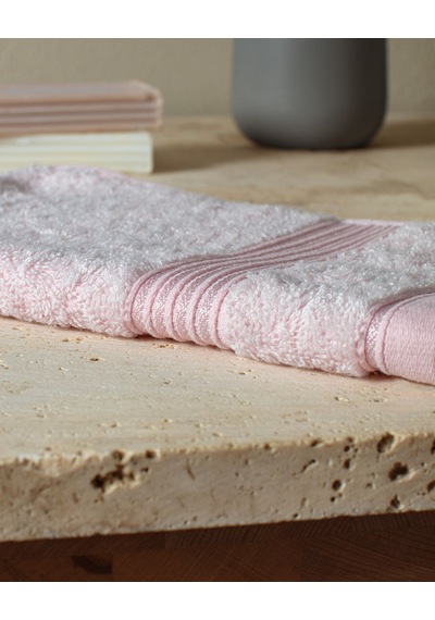 Clarette 2'li Pamuklu El Havlusu - Pembe - 30x46 Cm 8684427175569 Pudra