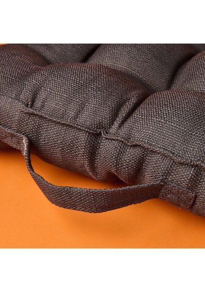 Soft Traum Sandalye Minderi - Antrasit - 45x45 Cm Renkli