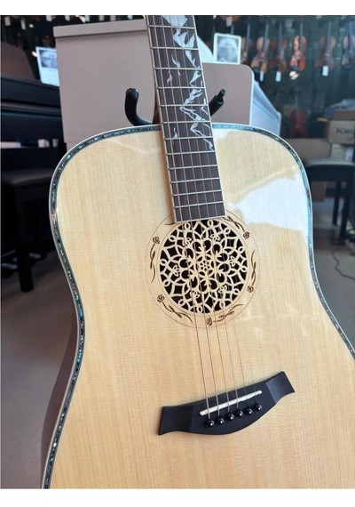 Maygar M9 Profesyonel Akustik Gitar Pena , Kapo Ve Kılıf Hediyeli Natural