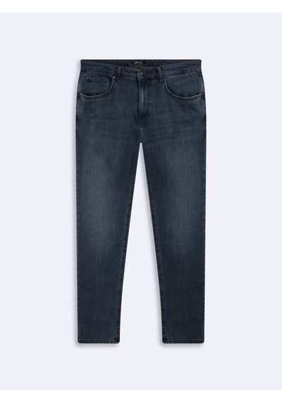 LTB Renar L Tapered Slim Orta Bel Mid Indigo Jean Pantolon Mavi