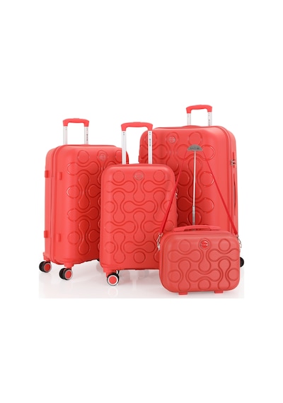 Mçs Polipropilen 4lü Valiz Seti V376 S23sy1000054-set 00022 Mercan