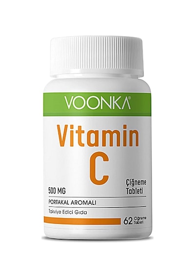 Vitamin-c Portakal Aromalı Takviye Edici Gıda 60 Tablet 1 Paket