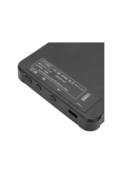 Mobil Telefon Dolgu Işığı Led Fill Light 10w 4000mah Type-c Şarjlı 3000-6500k Ayarlanabilir Parlaklık 3 Renk Modu 360 Döner Taşınabilir Video Fotoğraf Işığı Lj-s01 10c