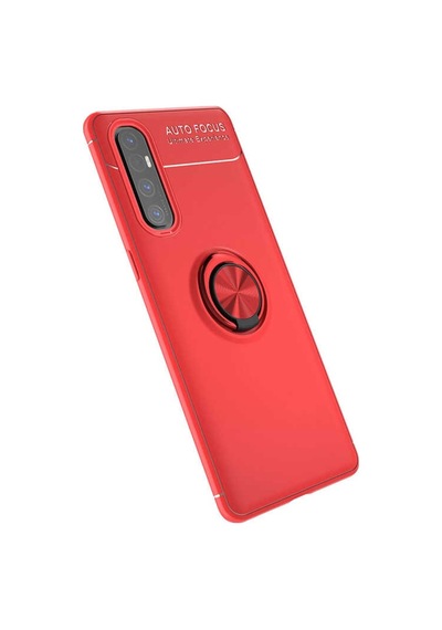 Oppo Reno 3 Pro 5G Kılıf Yüzüklü Magnetli Ravel Case