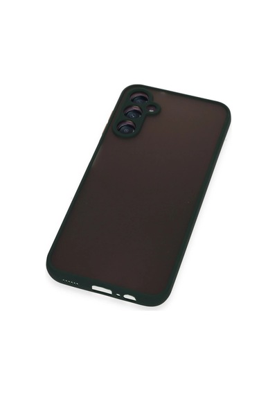 Ilkeshop Newface Samsung Galaxy Uyumlu A14 4g Kılıf Montreal Silikon Kapak - Yeşil