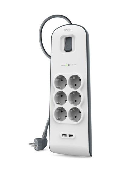 Belkin Surge Plus 6'lı Çoklu Priz