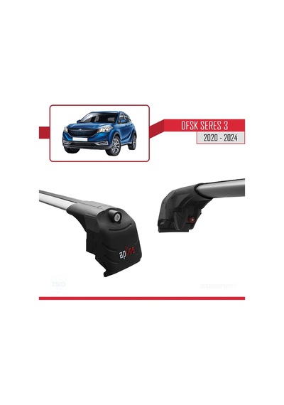 Dfsk Glory/seres 3 2020 Ve Sonrası İle Uyumlu Ace-2 Ara Atkı Tavan Barı Gri