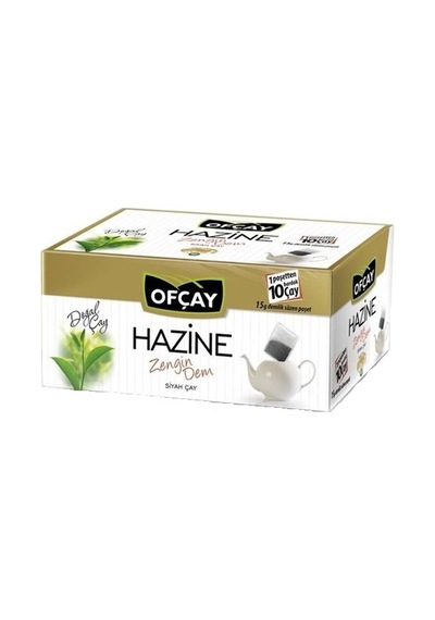 Hazine Zengindem Demlik Poşet Siyah Çay 360 Adet 15gr 12pk 30