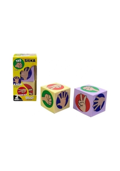 Silka Art.1039 Taş Kağıt Makas Silgi