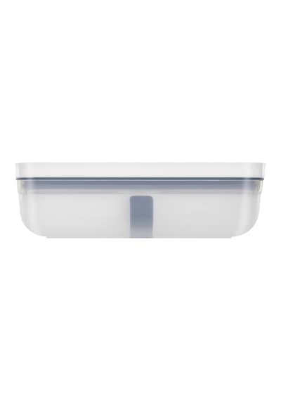 Zwilling Fresh & Save Vakumlu Yemek Taşıma Kabı, L Düz, Plastik, Yari Şeffaf-akdeniz Mavisi Diğer