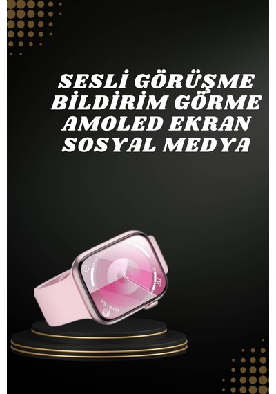 Akıllı Saat İos Andorid Destekli Titreşimli Gps Özelliği Bildirim Özelliği - Lisinya