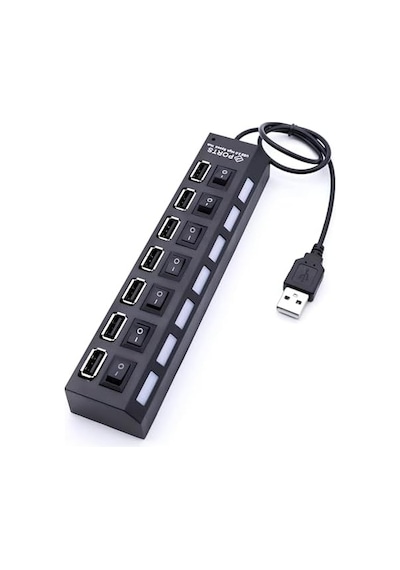 A4874-7 Portlu Usb 2.0 Hub Switch Çoklayıcı Çoğaltıcı