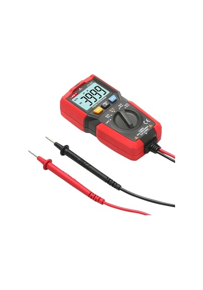 Uni-trend Multimeter Clamp Meter Ut125c : Mini Pocket Digital Multimeter Temperature Tester Resistor Capacitor Frequency