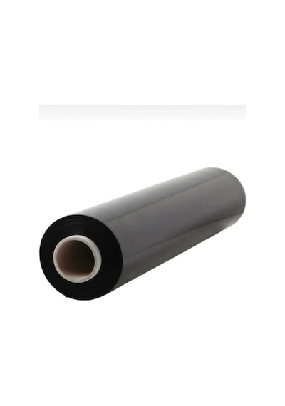 Palet Rulo Streç Film Folyo - Siyah - 17 Mikron - 50 Cm. X 300 Metre - 1 Adet