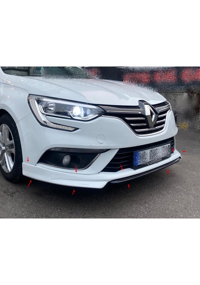 Megane 4 Ön Tampon Eki - Plastik - Boyasız