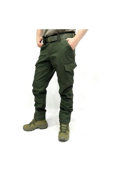 Kordak Erkek Içi Polarlı Tactical Outdoor Su Geçirmez Haki Softshell Pa