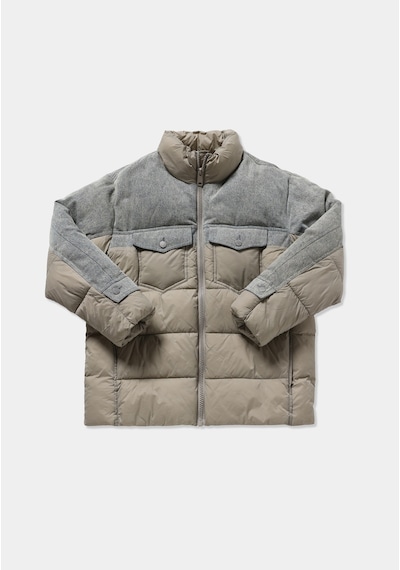 Colin's Colins Regular Fit High Neck Fermuarlı Astarlı Suya Dayanıklı Kadın Yeşil Mont Cl1082239 Q1.v1 Lkh Açık Haki