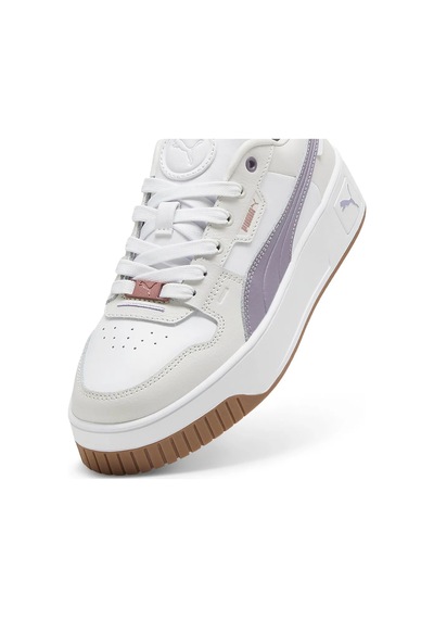 Puma Carina Street Lux Kadın Beyaz Sneaker Ayakkabı 39748706 Beyaz