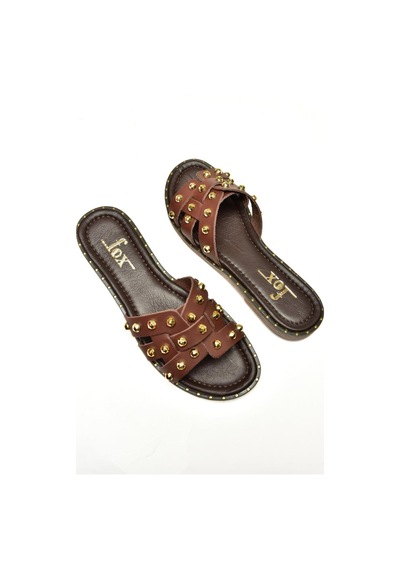 Fox Shoes U291100003 Kahverengi Hakiki Deri Kadın Terlik Kahverengi-hakiki Deri Çok Renkli Fox Shoes U291100003 Kahverengi Hakiki Deri Kadın Terlik Kahverengi-hakiki Deri Çok Renkli