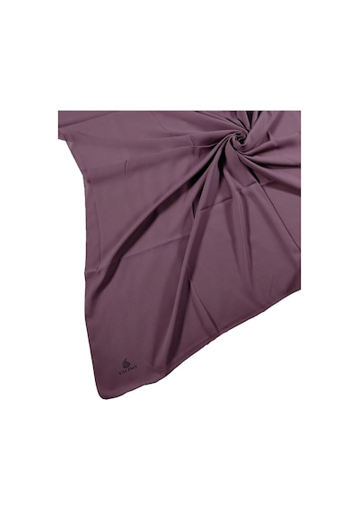 Mim Eşarp Mısırlı Eşarpları Queen Krep Düz Renk Eşarp 110x110 Cm Koyu Gül Kurusu