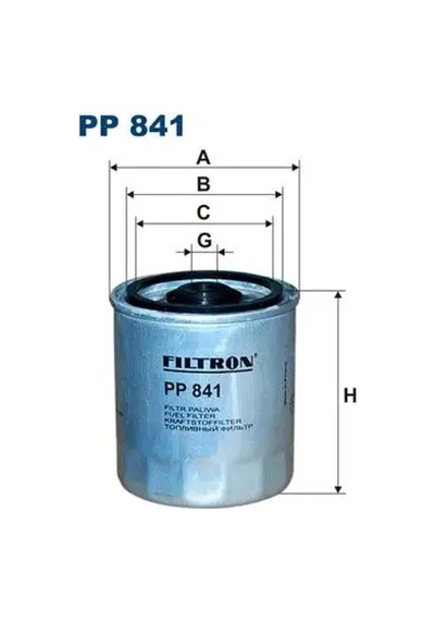 Mercedes S350 W140 Yakit Filtresi 1993-1998 Fıltron Pp841