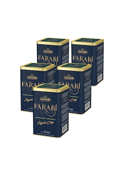 Farabi Çayı Bergamotlu 200 Gr. Beşli Paket