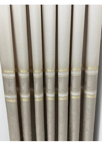 Nivemeshome Ürgüp V-5228 1/3 Sık Pile Fon Perde Apm Vizon