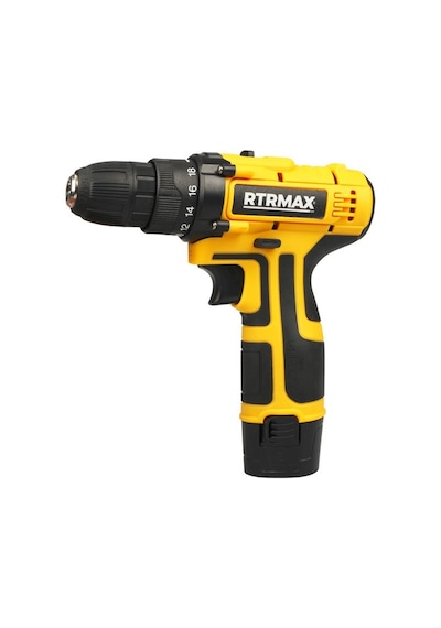 Rtrmax RTM332 12V 1.3 Ah Çift Akülü Darbesiz Matkap Vidalama