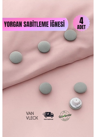 Yorgan Tutucu Ve Sabitleyici İğne Nevresim Kaydırmaz Toka, Battaniye Sabitleme Aparatı, 4 Lü Set Çok Renkli Yorgan Tutucu Ve Sabitleyici İğne Nevresim Kaydırmaz Toka, Battaniye Sabitleme Aparatı, 4 Lü Set Çok Renkli