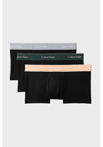 Calvin Klein Pamuklu Logolu 3 Pack Boxer Lv00nb43893zk Erkek Boxer Lv00nb4389 3zk Siyah