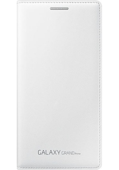 Galaxy Grand Prime İle Uyumlu Kılıf Flip Wallet Beyaz Ef-wg530bwsegww Beyaz