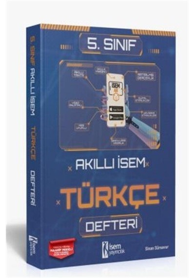 5.sınıf Türkçe Defteri / Sinan Sürsavur