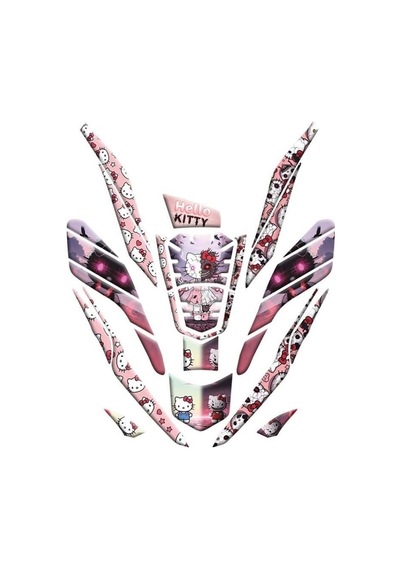 Gogo Tank Pad Full Set 016 Hello Kitty 26 Parça - Honda Pcx 2021-2024