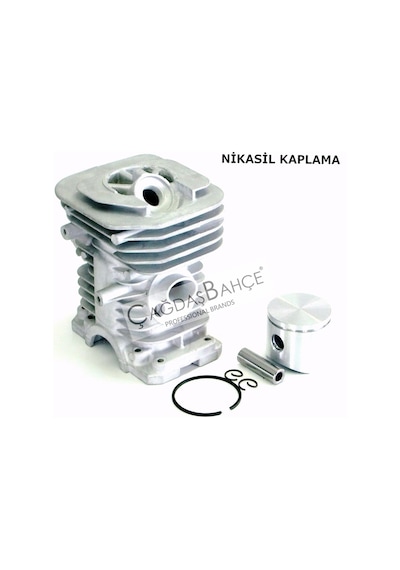 Husqvarna 136 / 137 Testere Nikasil Silindir Piston Seti 38 Mm