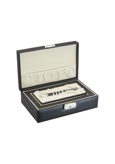 Steelpen Clkpen Zpö03 Atatürk Silüetli Roller Kalem Gümüş Çok Renkli