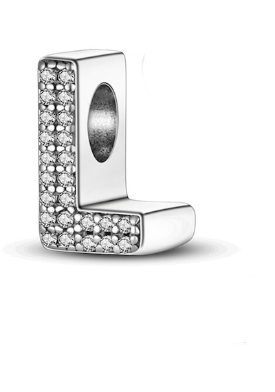 Fubena Taşlı Harf Charm - L