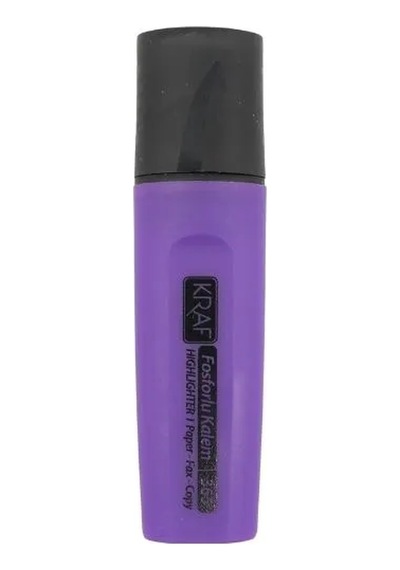 Kraf-blue Marguerite-fosforlu İşaretleme Kalemi Mor